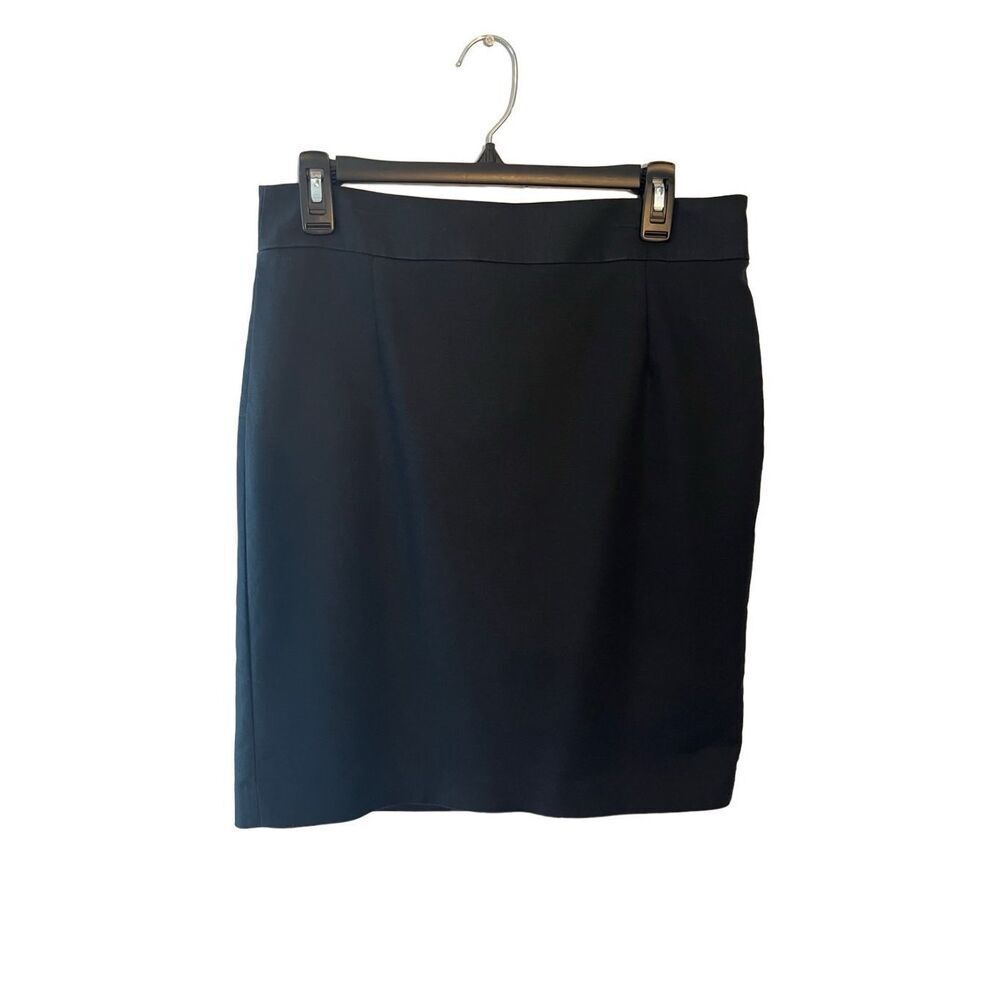 Banana Republic black cotton pencil skirt - 10